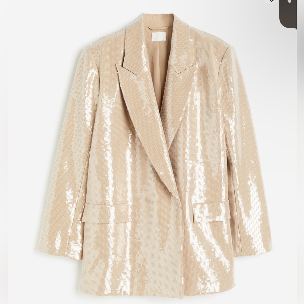 Sequined blazer
